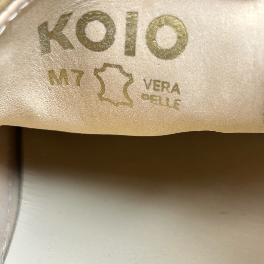 KOIO Garda Brown Casual Slip On Loafer Sneaker Shoes Made in Italy Mens Size 7 - Picture 10 of 10